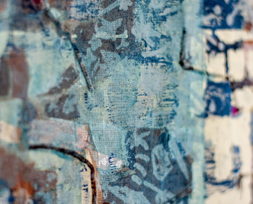 Earthly Detail - 35" x 44"