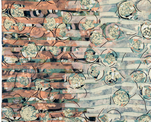 Threadlike - 35" x 43"